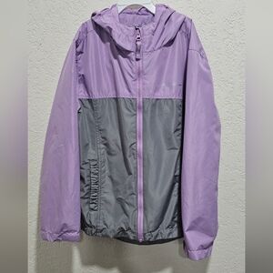 Eddie Bauer Kids Girl Purple and Gray Jacket Medium 10 - 12
